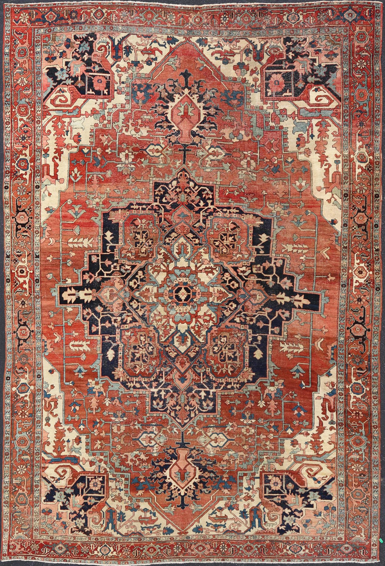 Antique Serapi Rug 131003 Serapi 11'0" x 15'0" Wool